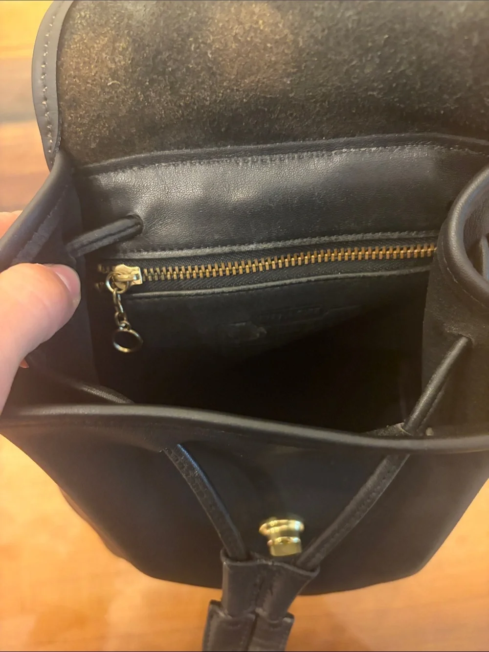 Vintage coach mini backpack